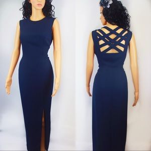 Elegant Beaded Sleeveless Liz Claiborne Dress